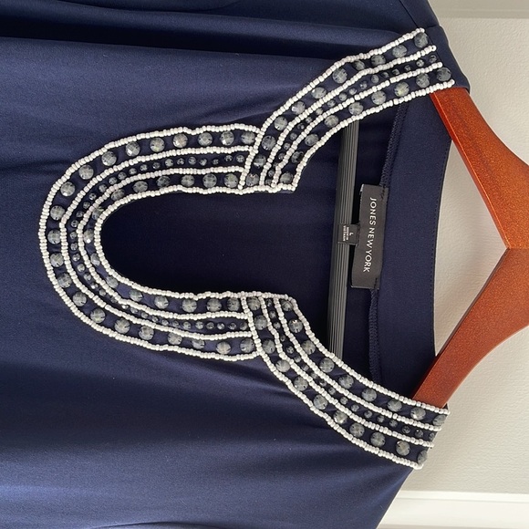 Jones New York women’s 3/4 sleeve top - Picture 3 of 5